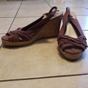 American Eagle wedge heels
